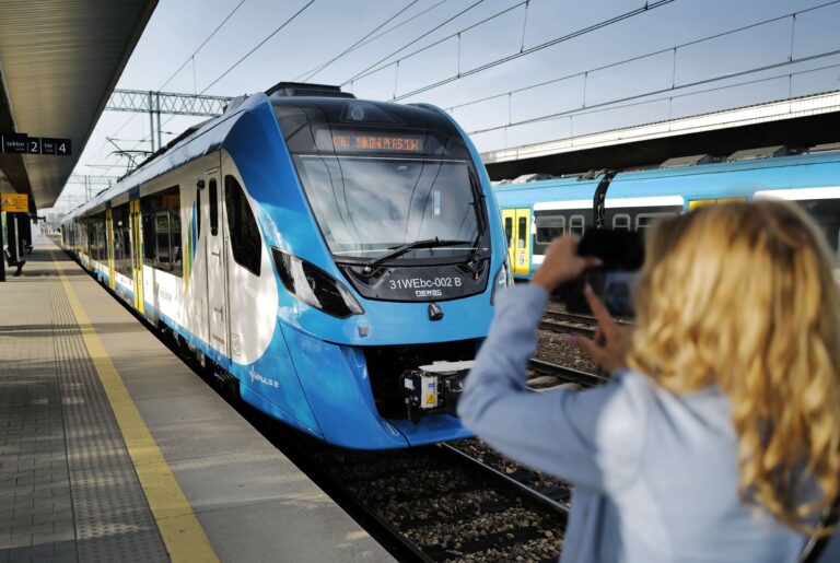Fot. z odjazdu pociągu okazjonalnego Częstochowa-Kraków 29 sierpnia